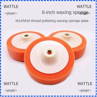 Wattle ล้อฟองน้ําขัดเงา M14 M16 150 มม. อุปกรณ์เสริม สําหรับล้างรถยนต์