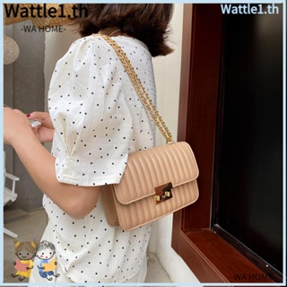 Wttle กระเป๋าสะพายไหล่ สะพายข้าง หนัง Pu ขนาดเล็ก ใส่โทรศัพท์ได้ สําหรับผู้หญิง