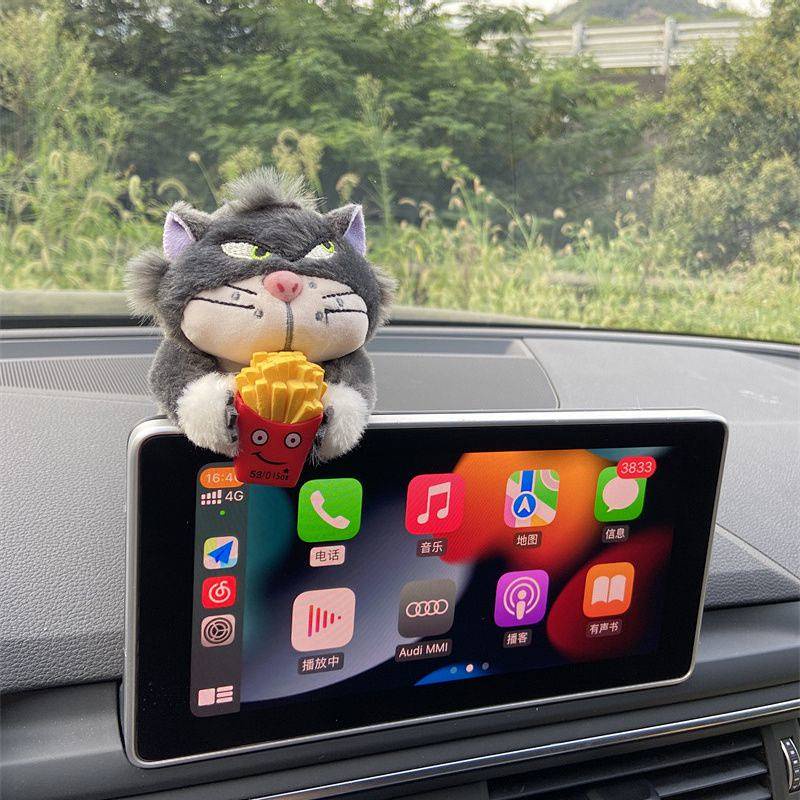 New Style Car Huai Block Cover Decoration Lucifer Cat Turn Light Wiper Blade Creative Doll Female Cute Car Decorations