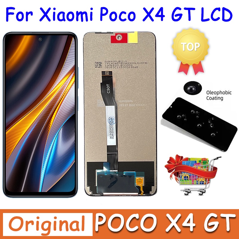 6.6 LCD สําหรับ Xiaomi POCO X4 GT 22041216G จอแสดงผล LCD หน้าจอสัมผัส Digitizer สําหรับ Poco X4GT เป