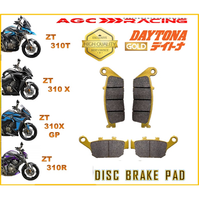 ผ้าเบรคแผ่นดิสก์ ZT310 T ZT310 R ZT310 X ZT310 X ZT310 X GP GOLD QUALITY