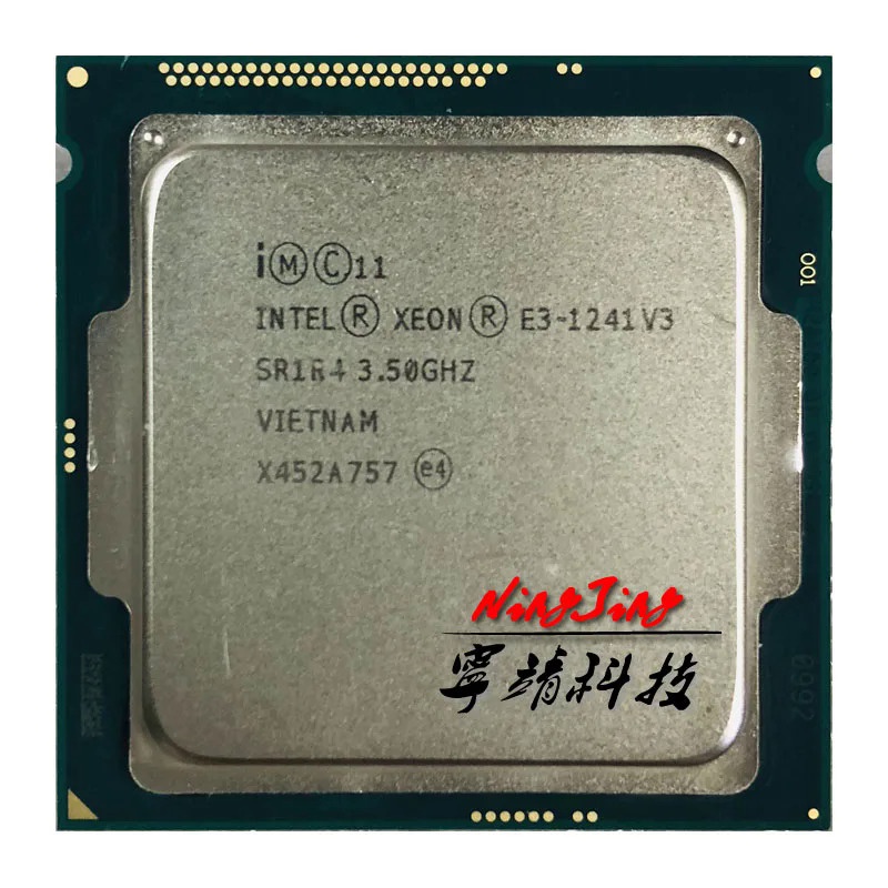 Intel Zhiqiang E3-1241 V3 124e3 1v3 E3 1241 V3 3.5 GHz Quad Core CPU 80W LGA 1150