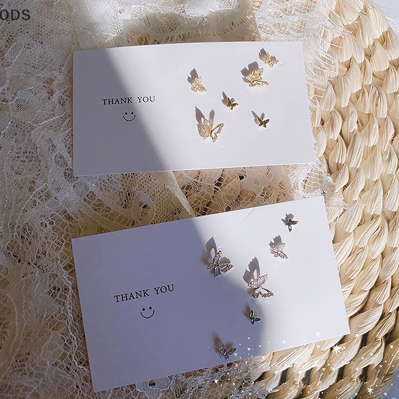 ODS 6 ชิ้น/เซ็ต Simple คริสตัลสตั๊ดต่างหูชุดสําหรับผู้หญิงZirconต่างหูสาวงานแต่งงานหมั้นเครื่องประดับอุปกรณ์เสริมOD - รูปที่ 5