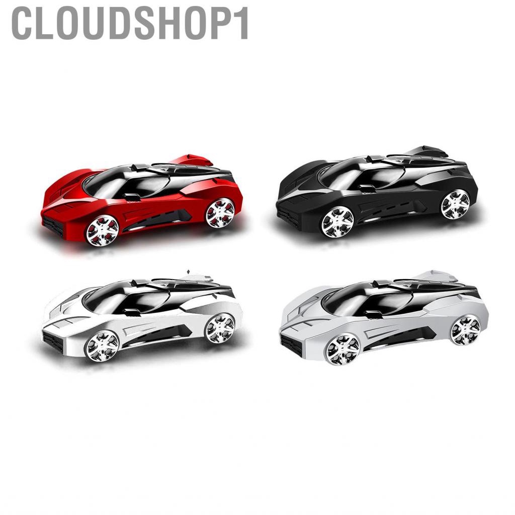 Cloudshop1 Car Shape Phone Holder Practical Cool Sporty Slip Resistant 360° Rotatable Model Bracket for Office