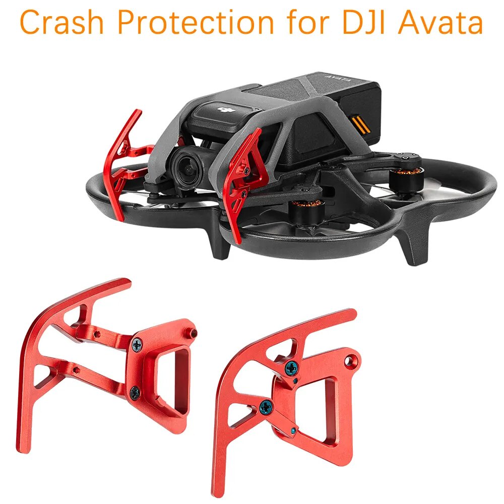 Gimbal Camera Aluminum Alloy Anti-collision Bar for DJI Avata Combo Drone Gimbal Bumper Protector Gi