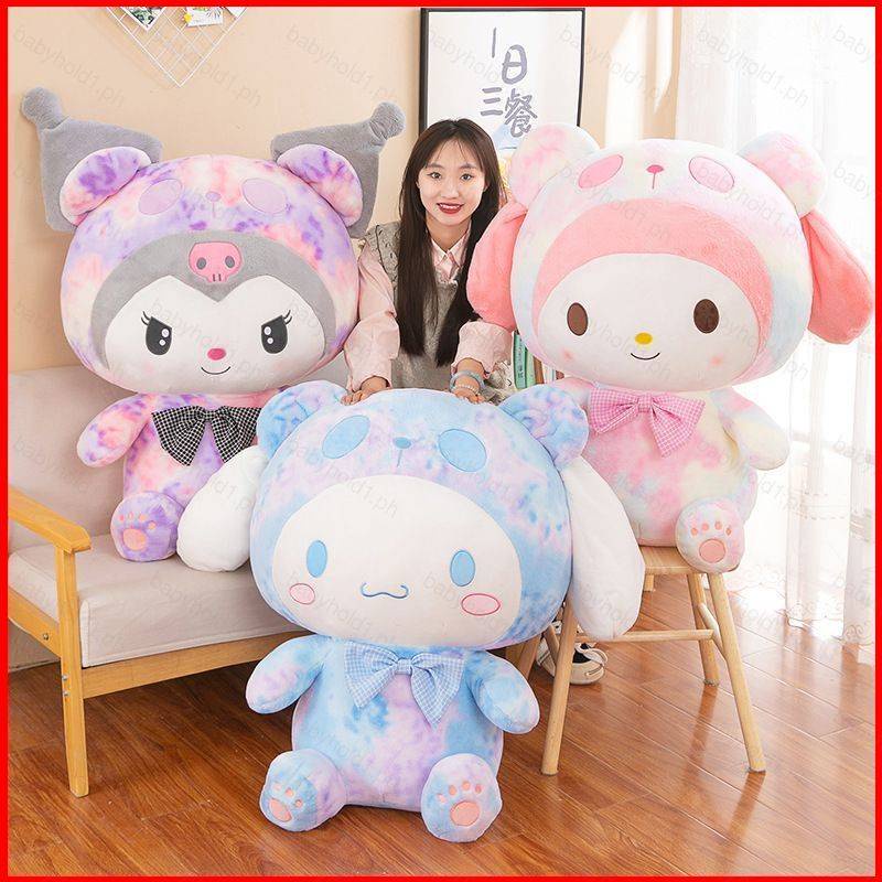 Acg หมอนตุ๊กตานุ่ม รูปการ์ตูนอนิเมะ Sanrio Kuromi Melody Cinnamoroll ขนาด 60 ซม. สําหรับตกแต่งบ้าน วันเกิด