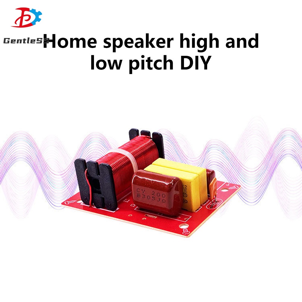 80W ลําโพงครอสโอเวอร์ 2 ทาง HiFi High-Low Home Audio Crossover