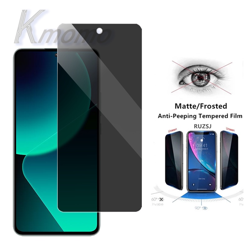 ฟิล์มกระจกนิรภัยกันรอยหน้าจอ เพื่อความเป็นส่วนตัว สําหรับ Xiaomi 11 Lite 5G NE Mi 13 13T 12T 11T 10T 9T Pro 12 Lite Poco F5 X5 Pro M5 M5s C40 F4 GT X4 Pro 5G M4 Pro 4G M3 F3 GT X3 NFC