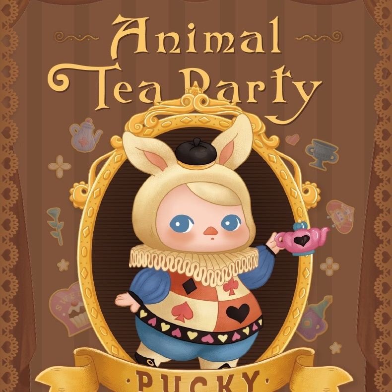 ของแท้ PUCKY PUCKY Elf Animal Tea Party Series