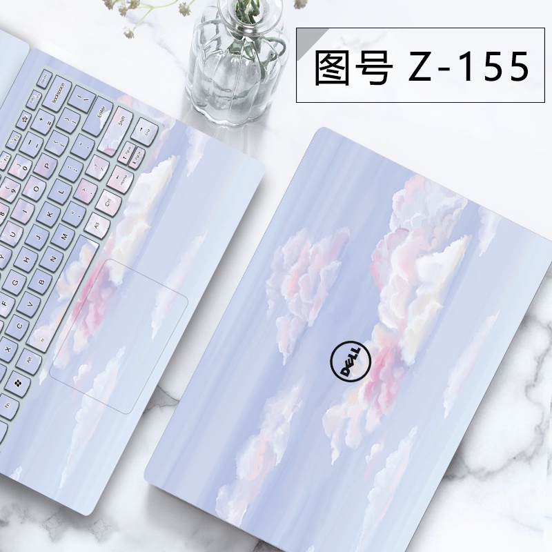 ฟิล์มป้องกันสําหรับ DELL Inspiron 15 3000 Series สติกเกอร์คอมพิวเตอร์ การ์ตูนผิว แล็ปท็อปฟิล์ม Precut ฝาครอบกันน้ํา
