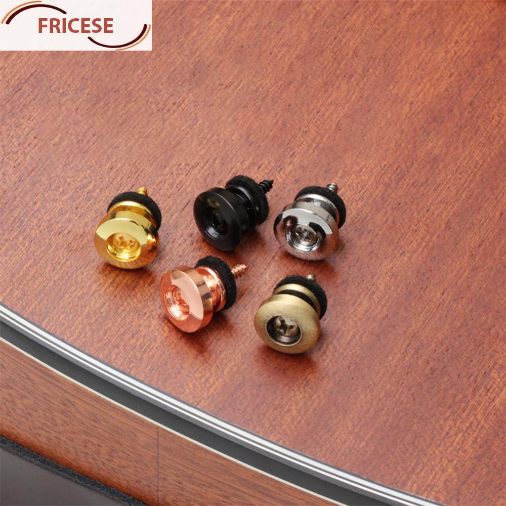 ตัวล็อกสายคล้องกีตาร์ ปรับได้ อุปกรณ์เสริมเครื่องดนตรี [Fricese.th] 2 ชิ้น