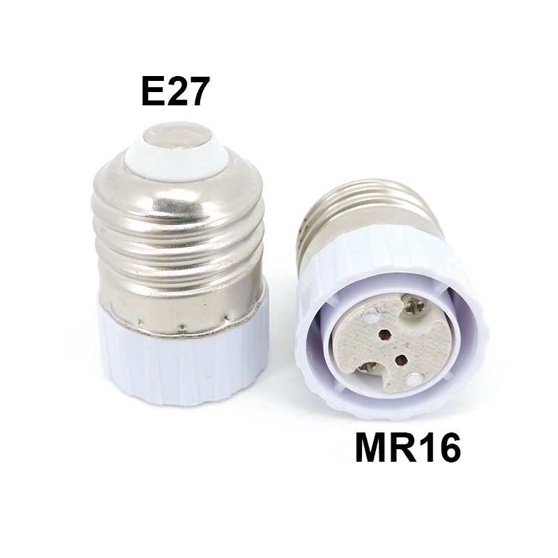 1/2/5pcs E27 ถึง MR16 E27 ฐานหลอดไฟผู้ถือ power Converter ผู้ถือหลอดไฟ LED อะแดปเตอร์สกรูซ็อกเก็ต E27 ถึง GU5.3 G4 THH1
