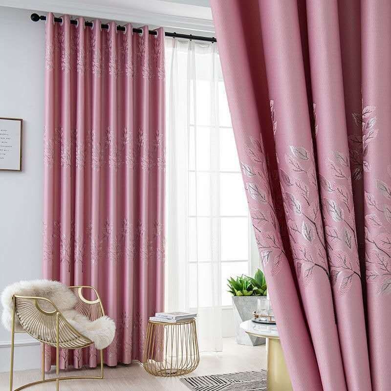 ผ้าม่านทึบ *ลื่นคล้ายผ้าแพร* ปิดแสงได้ดี สวยงดงามตามรีวิว ผ้าม่านหน้าต่าง ม่านประตู กันUVได้ ลดร้อน ม่านสีสวย พร้อมส่งไว - รูปที่ 6