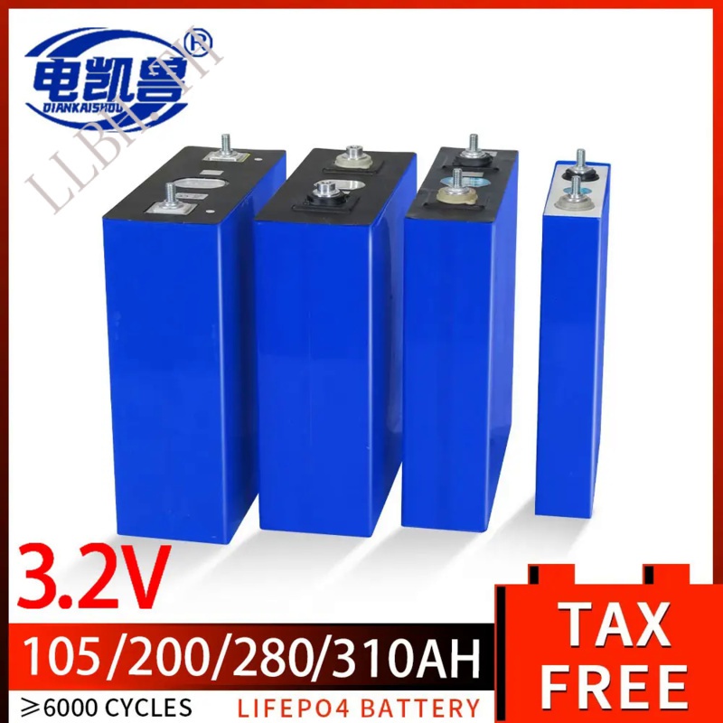 310ah 280ah LiFePO4แบตเตอรี่เกรด A 3.2V DIY 12V 24V 48V ห้องรถยนต์และเรือระบบจัดเก็บพลังงานแสงอาทิตย์รถกอล์ฟแบตเตอ