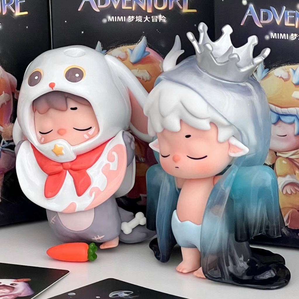 【ของแท้】กล่องสุ่ม Mimi dream adventure series สําหรับตกแต่ง