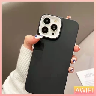 🔥AWIFI🔥เคสประกบสีพื้นมาใหม่ สำหรับรุ่น 15 15 PRO 15PROMAX Plus 11 11pro 12pro 12promax 13 13promax 13pro 14 14pro #028