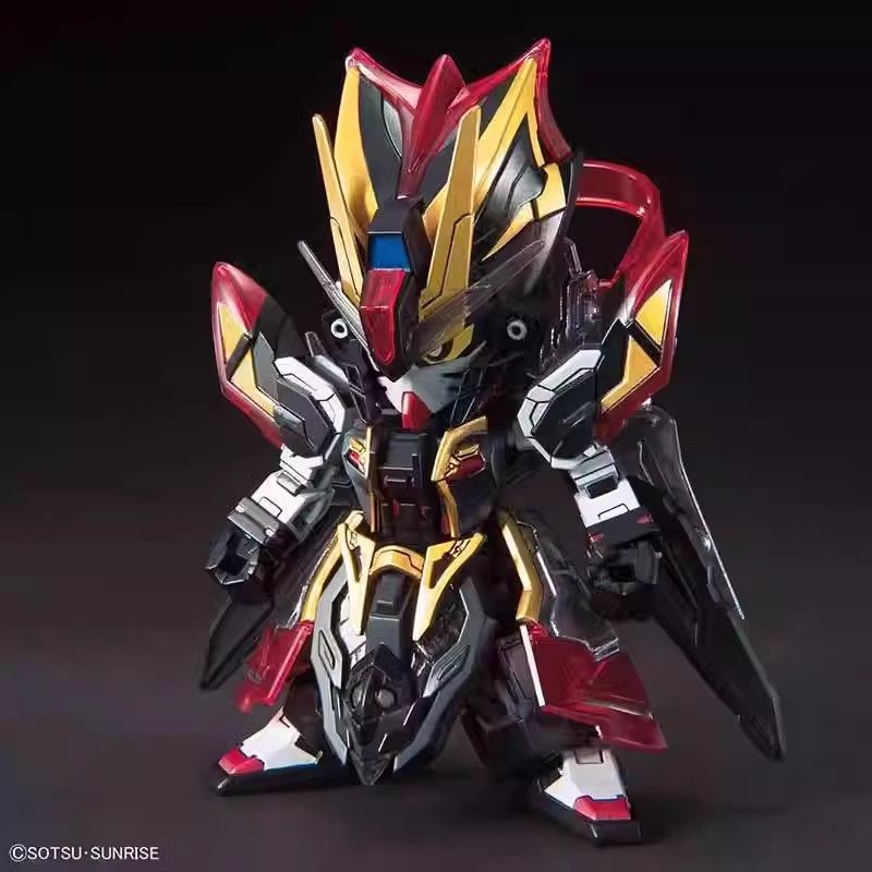 BANDAI SD Gundam Three Kingdoms Chuangjie Legend Xun Yu Dark Black Assault Gundam Assembly Model