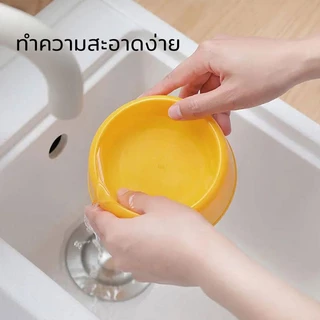 [พร้อมส่ง] ชามอาหารหมา ชามข้าวแมว ชามอาหารสัตว์เลี้ยง ใส่อาหารสัตว์เลี้ยงขนาด13.7x4.5 cm