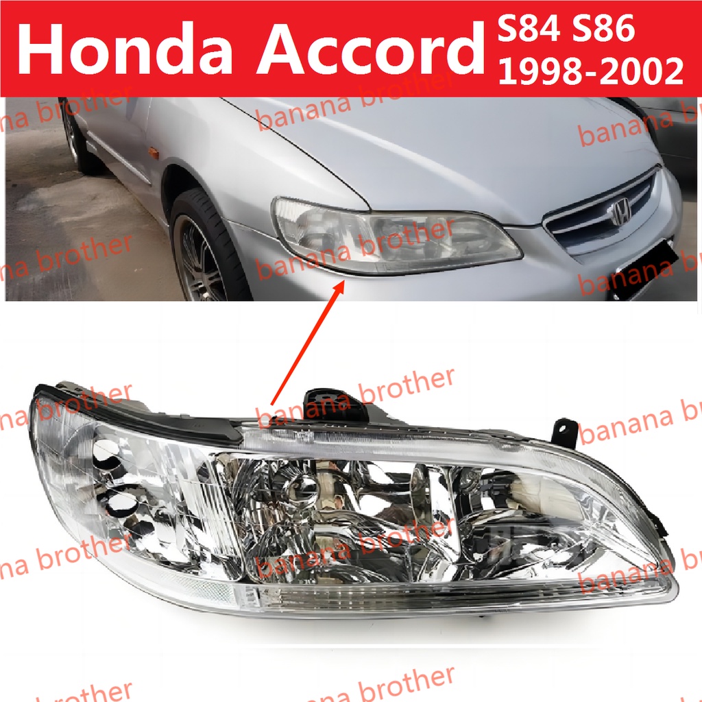 ไฟหน้ารถยนต์ สําหรับ Honda Accord G6 (1998-2002) S84 S86 ไฟหน้าสำหรับ ไฟหน้า โคมไฟหน้า ไฟหน้า​โปรเจค