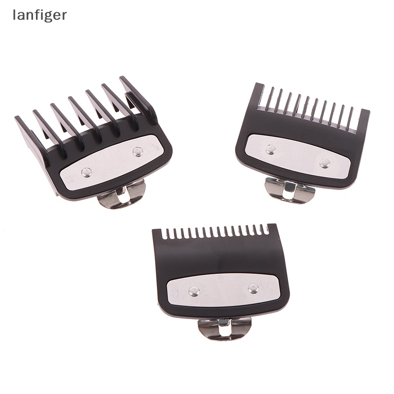 Lanf 3 ชิ้น Hair Guards ท่องเที่ยวหวี Trimmer Cutg คู่มือเครื่องมือจัดแต่งทรงผมสิ่งที่แนบมาใช้งานร่วมกับ 1.5 มิลลิเมตร 3 มิลลิเมตร 4.5 มิลลิเมตร EN - รูปที่ 4