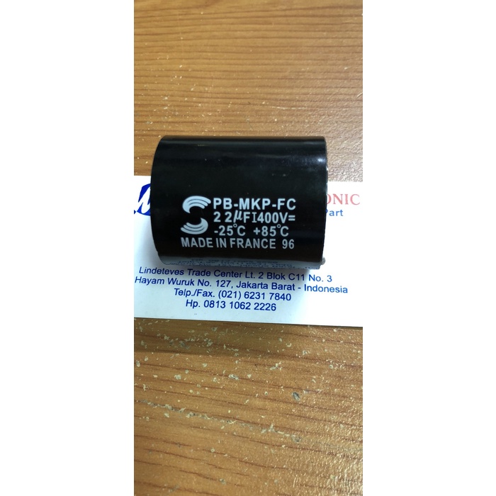 SOLUN 22uf-400V JI27