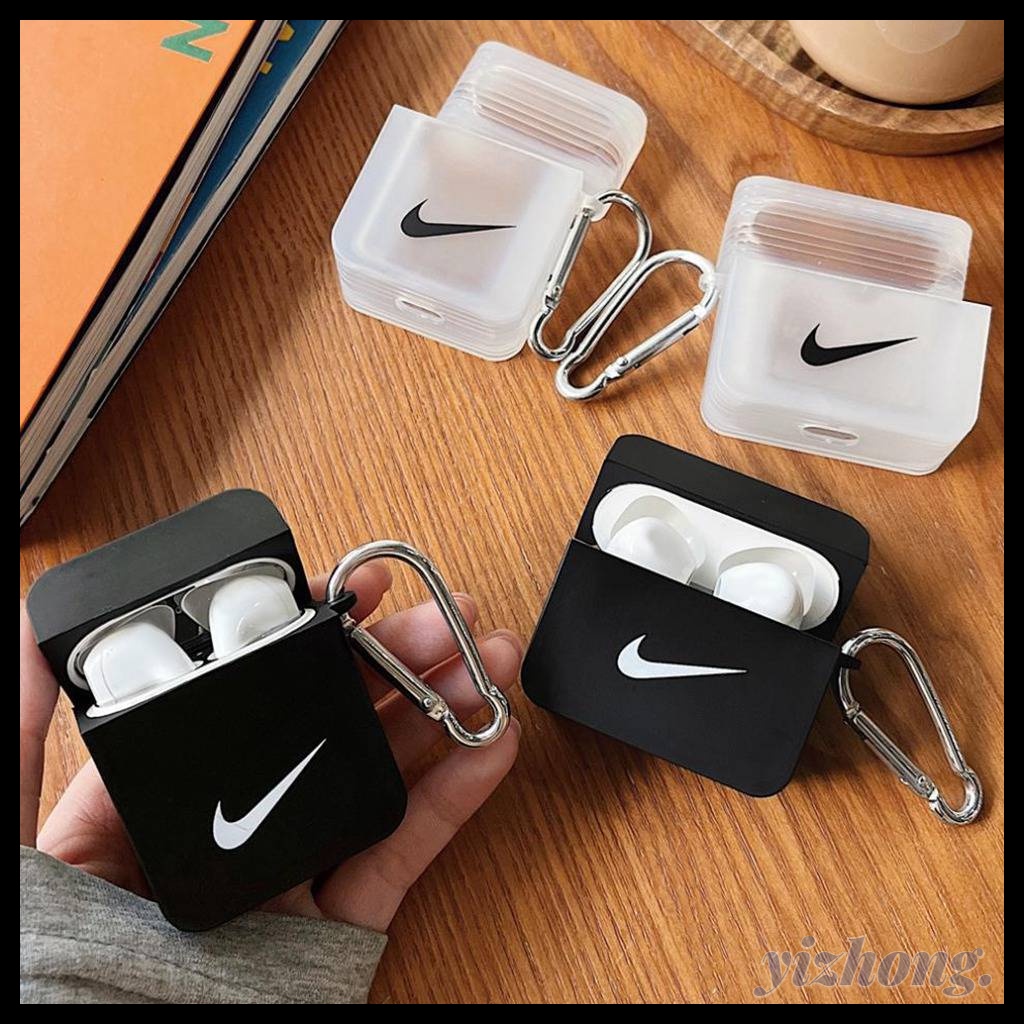 เคสหูฟัง TPU นิ่ม ทรงสี่เหลี่ยม พิมพ์ลายตะขอ พร้อมแหวนคล้อง กันหาย สําหรับ Airpods Pro 2 3 1