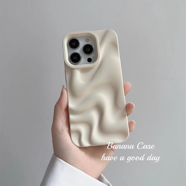 รูปแบบคลื่นไม่สม่ําเสมอสําหรับ iPhone 17 16 11 12 13 14 15 Pro Max Case