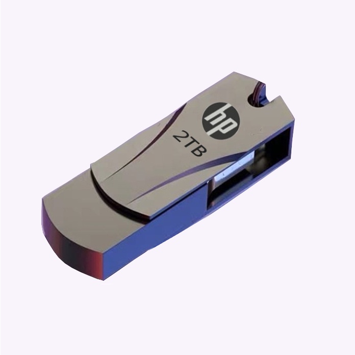 【พร้อมส่ง】USB แฟลชไดรฟ์ 2TB โลหะ HP 2TB USB 3.0 Flash Drive แฟลชไดรฟ์โลหะ ความเร็วสูง กันน้ำ แฟลชไดร์ฟ