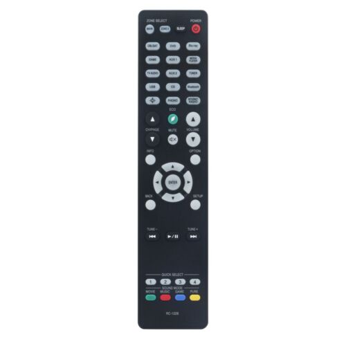 เปลี่ยน RC-1228 เหมาะสําหรับ Denon AV Receiver Remote AVR-S730H AVR-X2400H AVR-S930H