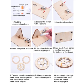 💡COD💡การทดลองทางวิทยาศาสตร์ฟิสิกส์ ของเล่นไม้ DIY รูปหลอดไฟ เพื่อการเรียนรู้ของเล่นระดับประถม-มัธยม