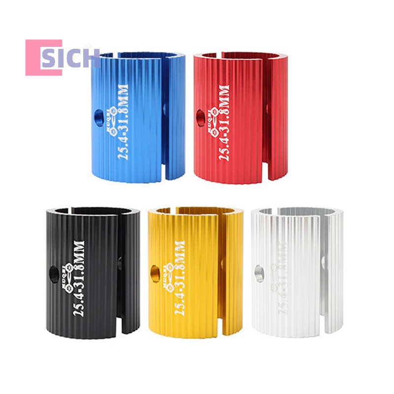 [Sich] 1 คู่จักรยานHandlebar Conversion Shim 25.4 มม.ถึง 31.8 มม.ถึง 35 มม.อะแดปเตอร์ปรับรูรับแสงแผนที่ใหม่