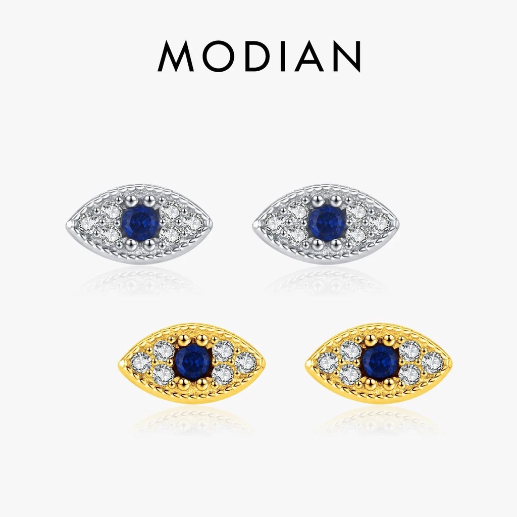 Modian ต่างหูสตั๊ด เงินสเตอร์ลิง 925 ขนาดเล็ก น่ารัก สีทอง เครื่องประดับ สําหรับผู้หญิง