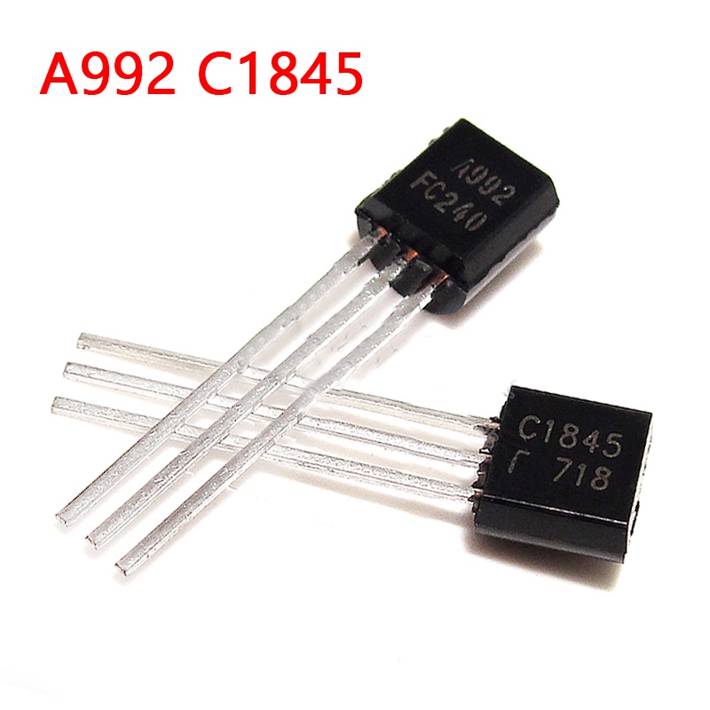 20 ชิ้น/ล็อต Hi-fi หลอด 2SA992 2SC1845 (10PCS A992 +10PCS C1845) TO-92 ใหม่เดิม