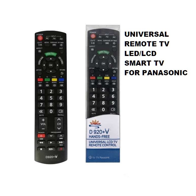 Universal Remote TV 3D SMART TV LED LCD สําหรับ PANASONIC