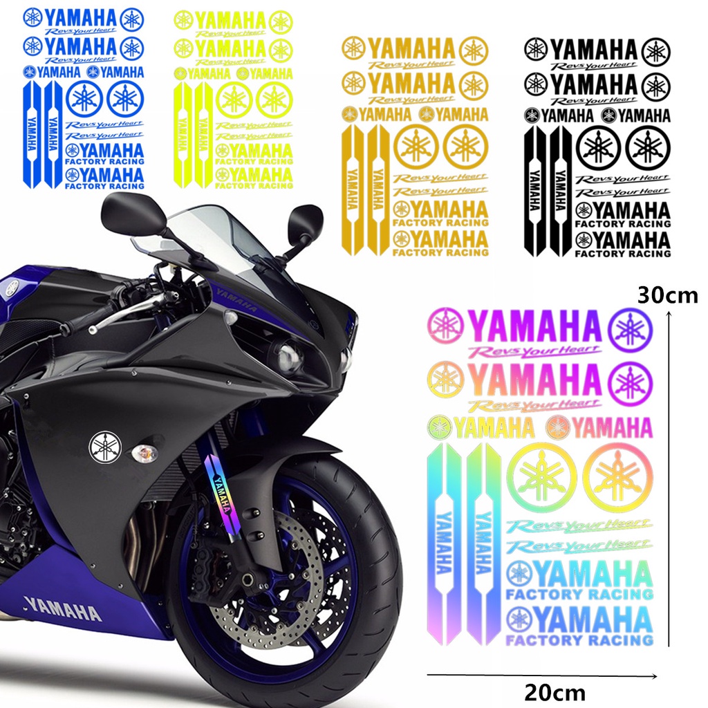 สติกเกอร์สะท้อนแสง ลายโลโก้ Revs Your Heart สวยงาม อุปกรณ์เสริม สําหรับติดตกแต่งหมวกกันน็อครถจักรยาน