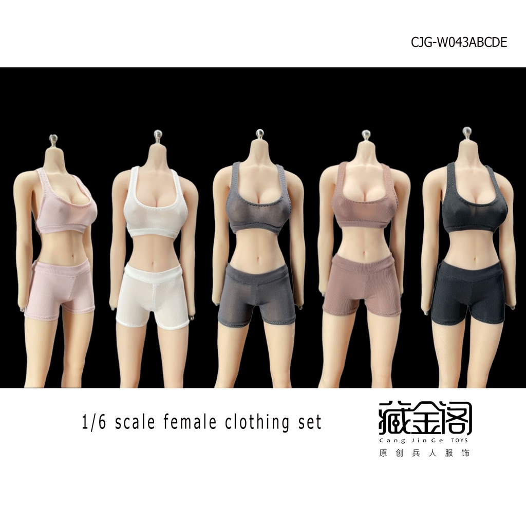 เสื้อกล้าม กางเกงขาสั้น 16 ตัวเมีย 40 ซม. TBL CJG-043