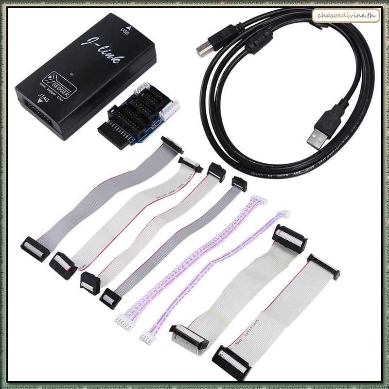 [D F N A] JLINK อะแดปเตอร์จําลอง USB-JTAG สําหรับ J-LINK V9 ARM Emulator STM32 ARM MCU