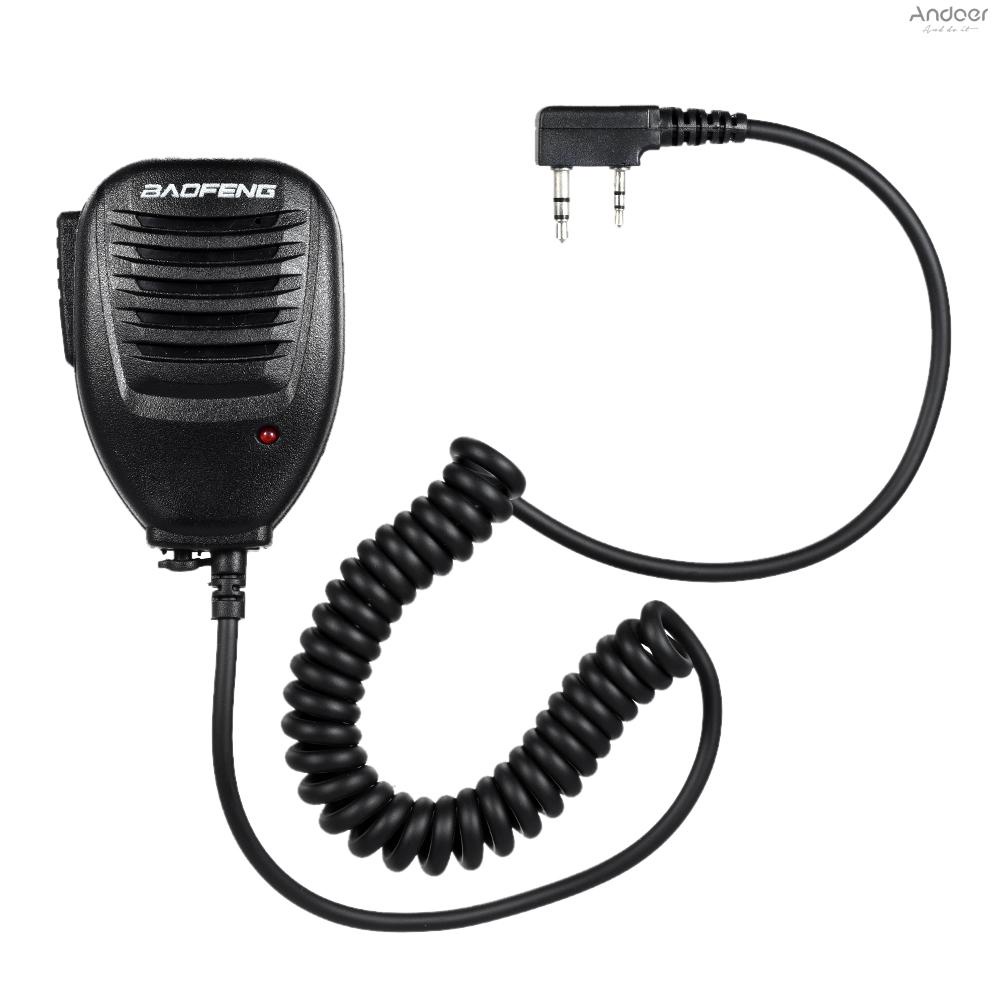 BAOFENG 5 R ซีรี่ส์ ลําโพงไมโครโฟน UV-ไมโครโฟน สําหรับวิทยุสื่อสาร แฟลช.