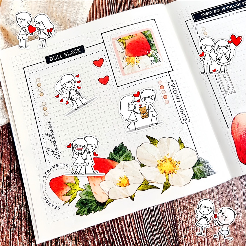 125ชิ้น/เซ็ต ★★★ Q คู่รักตลกคนรัก Q-1 Mini Diary Manual สติ๊กเกอร์ ★★★ DIY แฟชั่นสมุดภาพอัลบั้มตกแต่งสติ๊กเกอร์สติ๊กเกอร์ (ขนาด:2~3ซม.) ราคา ถูกที่สุด ดีลบีเคเค แกลเลอรีภาพที่ 5