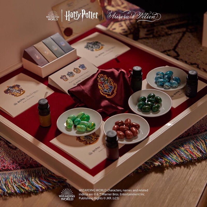 Aurora's Potion Hogwarts Houses Aroma Stone Set Refill หินหอม แฮร์รี่พอตเตอร์