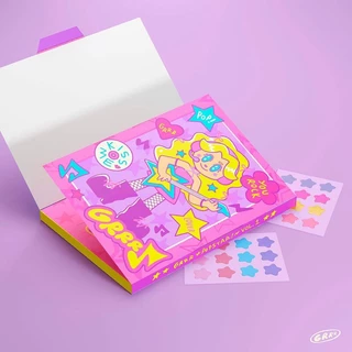 grrrbeauty Hydrocolloid Acne Patches เกอบิวตี้ แผ่นแปะสิวสูตรไฮโดรคอลลอยด์ 24 Dots (Pop Star/Bunny Star)