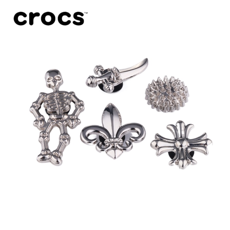 CROCS ตัวติดรองเท้า โลหะ อุปกรณ์เสริมรองเท้า น่ารัก ถอดออกได้