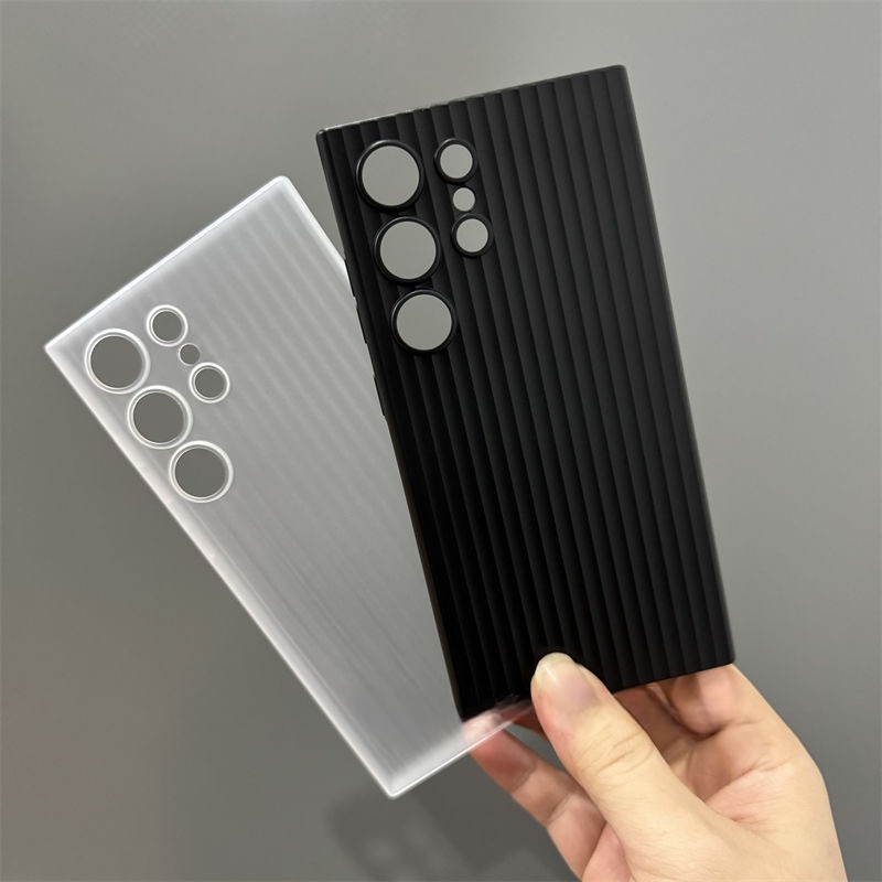เคสโทรศัพท์มือถือ ผิวด้าน บางมาก กันกระแทก สําหรับ Samsung S24 Ultra Galaxy S24+ S24