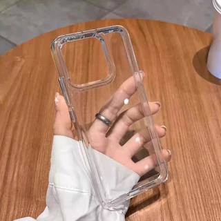 Transparent Space Anti-Crack เคส Xiaomi 15T 14T 12T 13T 17T Pro เคสโทรศัพท์ Mi14T Mi13T Mi 15 14 13 12 17 Pro Max Ultra เคสกันกระแทก