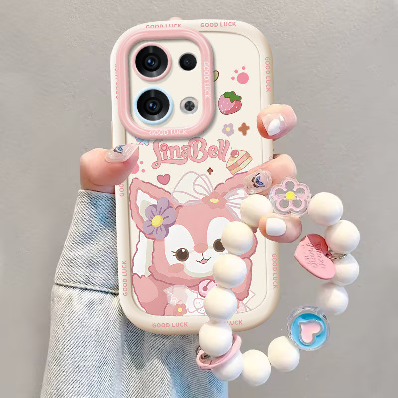 สําหรับ OPPPO Reno 13 5G กรณี OPPO Reno 13 Pro 5G Lena Belle เคสโทรศัพท์ Soft Shell ใหม่หน้าจอโค้ง