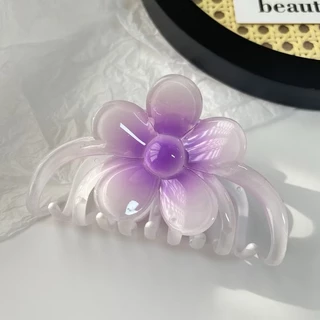 GKG-กิ๊บหนีบผมลายดอกไม้ สีสันสดใส พร้อมส่งจากไทย