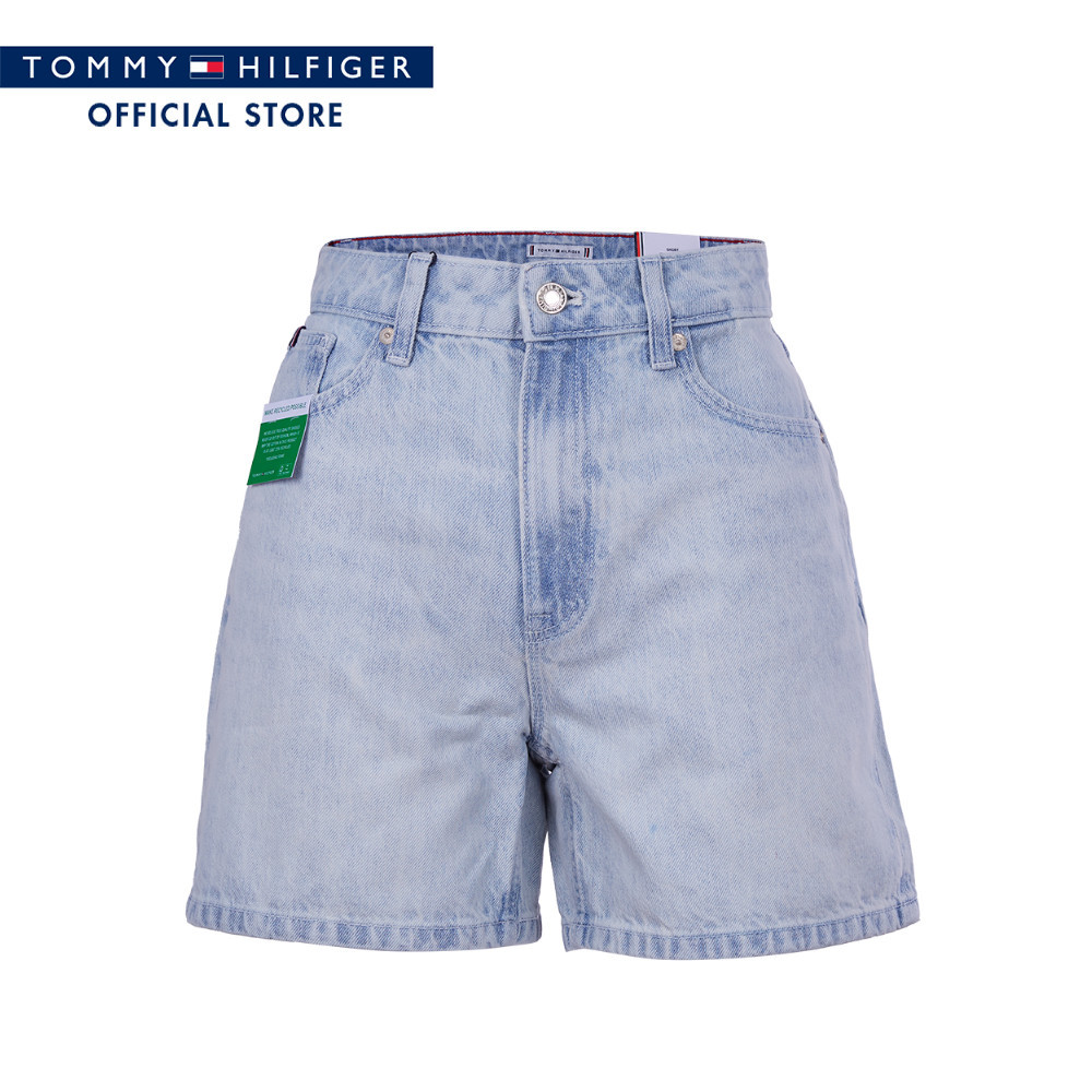 Tommy Hilfiger กางเกงขาสั้น ผู้หญิง รุ่น 76J4595 NGY - สีขาว