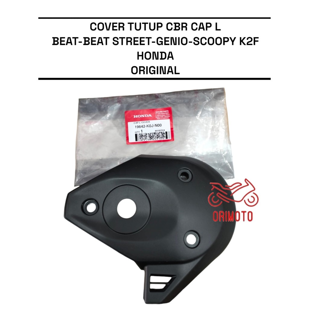 ORIMOTO- COVER CBR CAP L BEAT STREET GENIO SCOOPY K2F HONDA 1962-K0J-N00 ต้นฉบับ