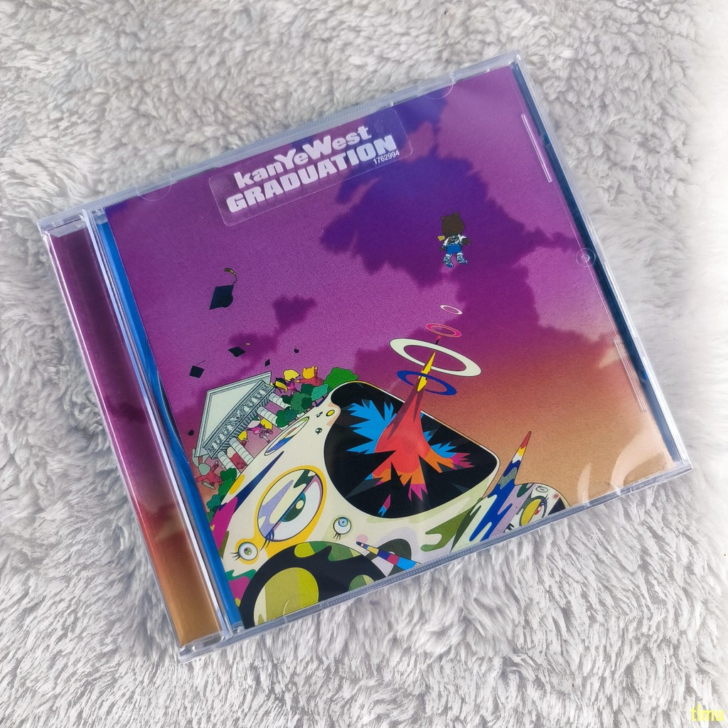 J943 Kanye West Graduation CD Album 2007 Hip Hop C0206