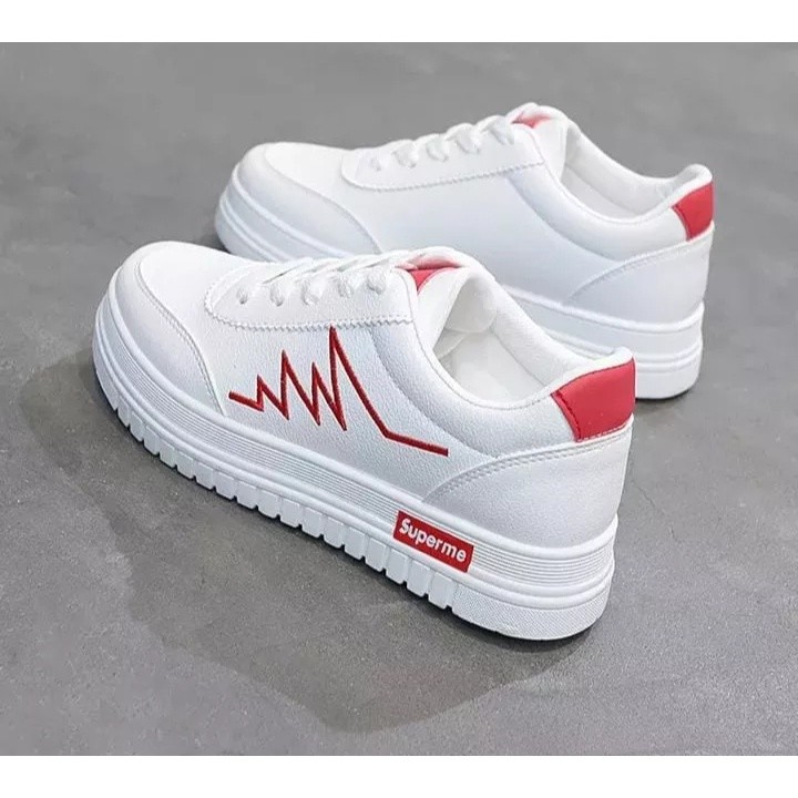 MHMD รองเท้าผู้หญิง CASUAL SNEAKERS แฟชั่นเกาหลี SPORTY